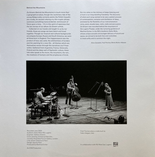 Alice Zawadzki — Za Górami, sleeve image 6