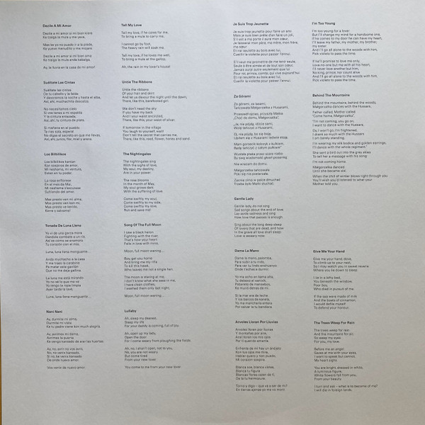Alice Zawadzki — Za Górami, sleeve image 7