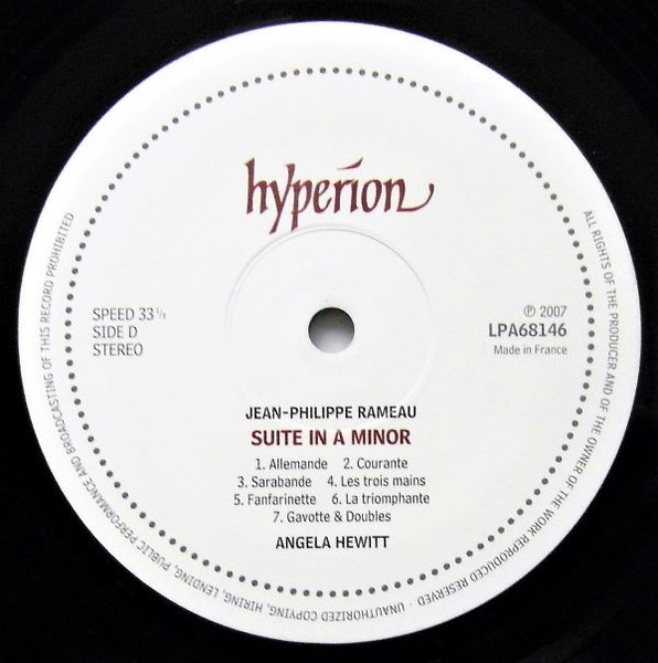 Angela Hewitt — Bach Goldberg Variations, sleeve image 7