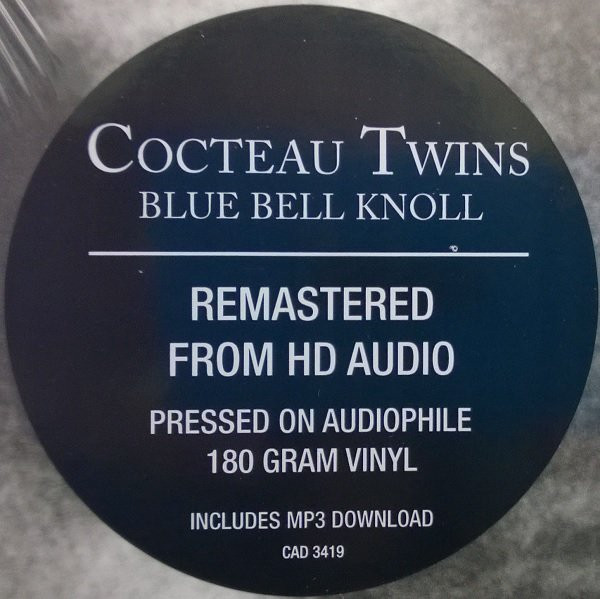 Cocteau Twins — Blue Bell Knoll, sleeve image 7