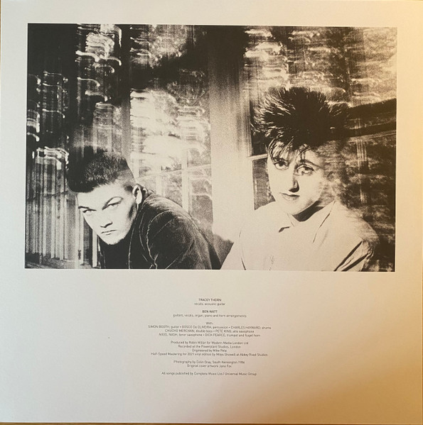 Everything but the Girl — Eden, sleeve image 6
