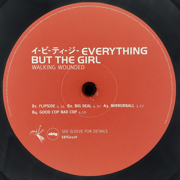 Everything but the Girl — Walking Wounded, sleeve image 4