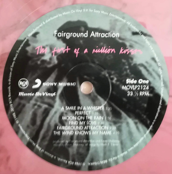 Fairground Attraction — The First of a Million Kisses, sleeve image 7