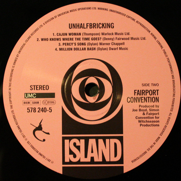 Fairport Convention — Unhalfbricking, sleeve image 4