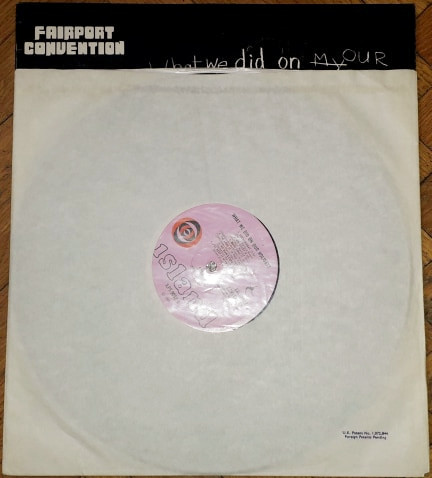 Fairport Convention — What We Did on Our Holidays, sleeve image 6