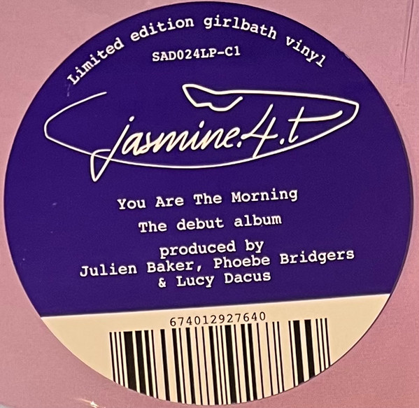 jasmine.4.t — You Are The Morning, sleeve image 7
