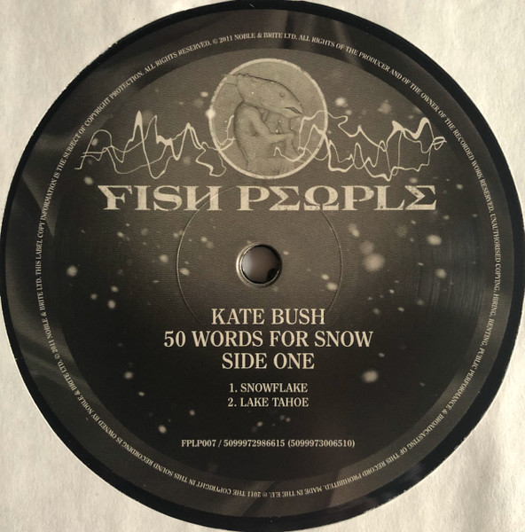 Kate Bush — 50 Words for Snow, sleeve image 5