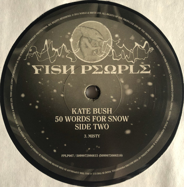 Kate Bush — 50 Words for Snow, sleeve image 6