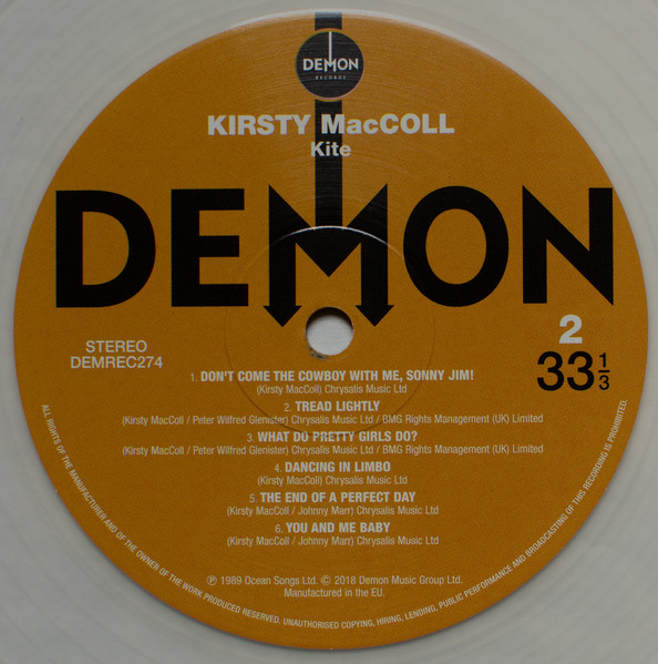 Kirsty MacColl — Kite, sleeve image 6
