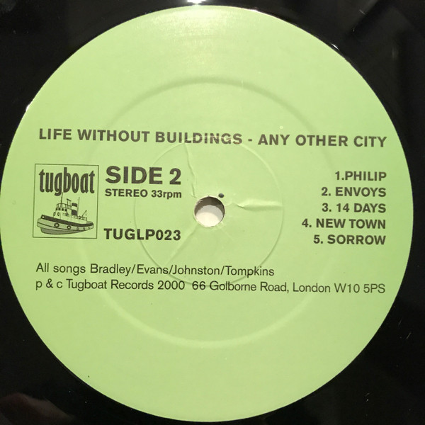 Life Without Buildings — Any Other City, sleeve image 4