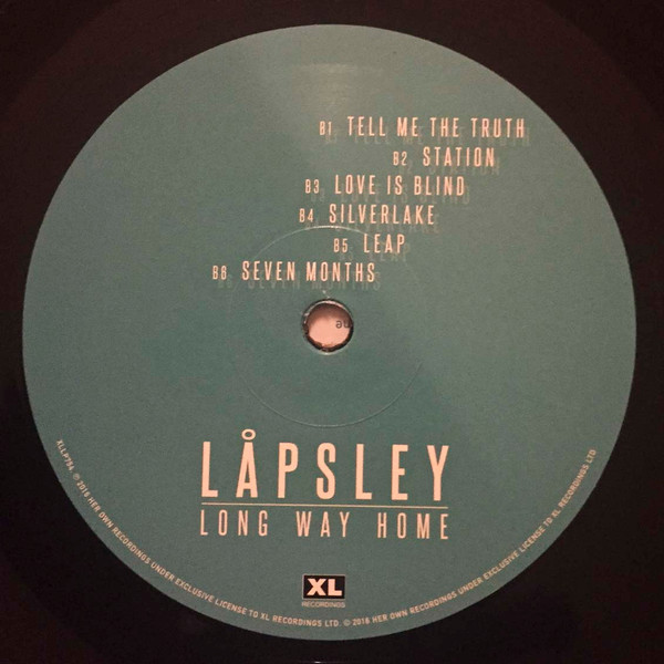 Låpsley — Long Way Home, sleeve image 4