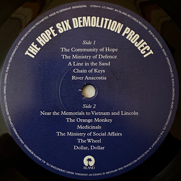 PJ Harvey — The Hope Six Demolition Project, sleeve image 6
