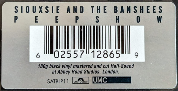 Siouxsie and the Banshees — Peepshow, sleeve image 7