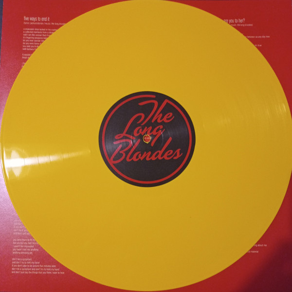 The Long Blondes — Someone to Drive You Home, sleeve image 5