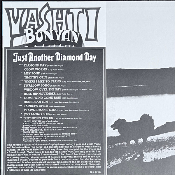 Vashti Bunyan — Just Another Diamond Day, sleeve image 2