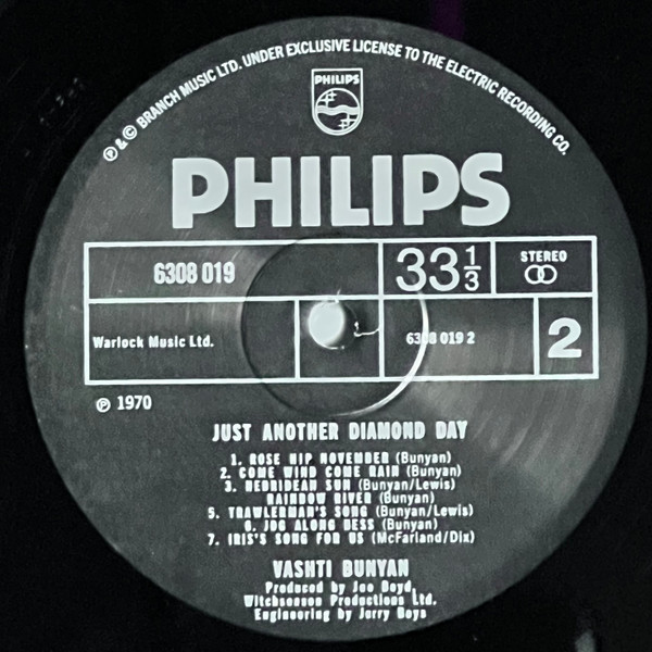 Vashti Bunyan — Just Another Diamond Day, sleeve image 6