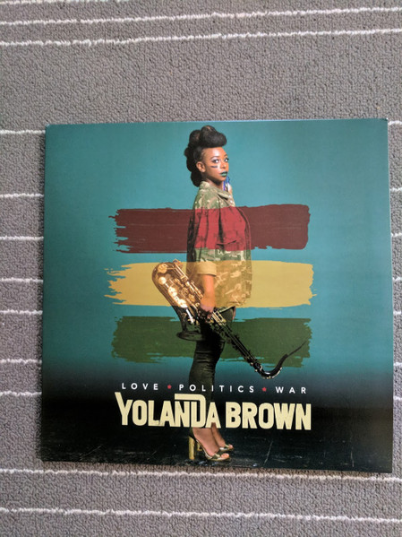 YolanDa Brown — Love Politics War, sleeve image 1