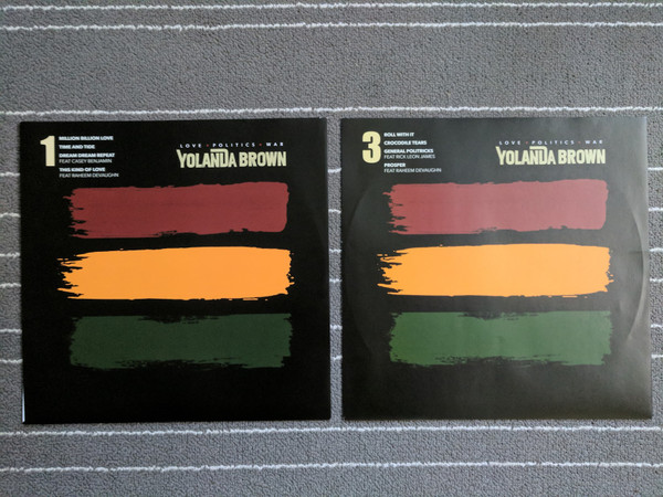 YolanDa Brown — Love Politics War, sleeve image 4