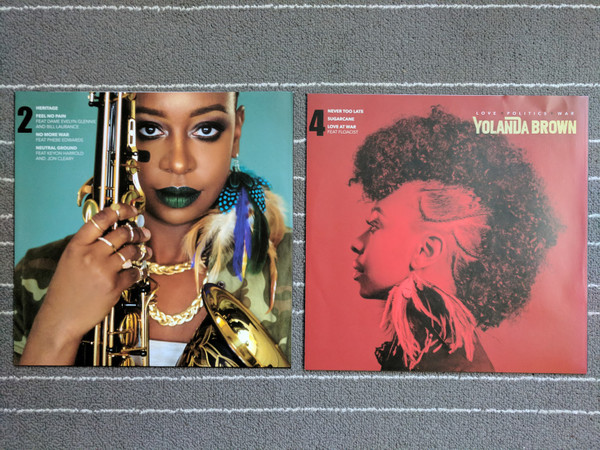 YolanDa Brown — Love Politics War, sleeve image 5