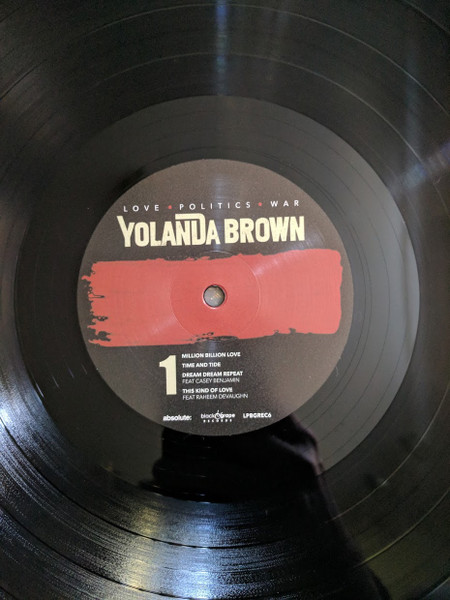 YolanDa Brown — Love Politics War, sleeve image 6